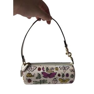 Coach Nolita Barrel Bag  Creature Print cottagecore nature Handbag Purse Storage